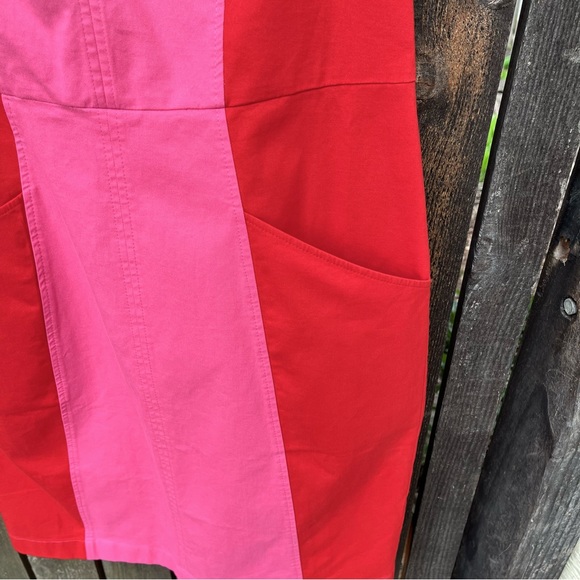 Boden Helena Chino Color Block Dress NWT Sz 6R - Picture 9 of 12